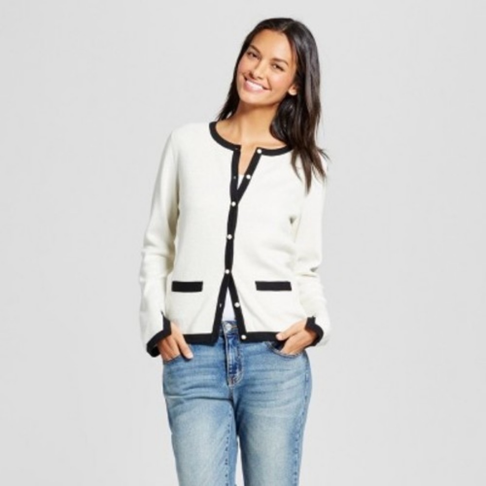 COPY - Button down shinny sweater